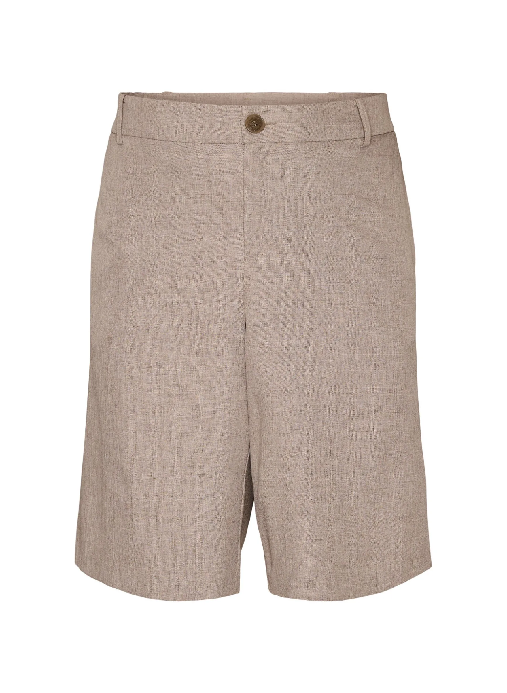Lockere Bermudashorts mit hoher Taille