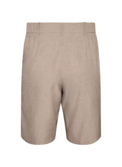 Lockere Bermudashorts mit hoher Taille