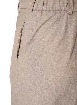 Lockere Bermudashorts mit hoher Taille