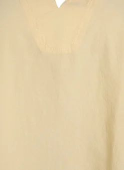 Lockere Bluse mit Kragen und 1/2 Ärmeln