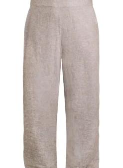 Lockere Hose aus Leinen und Viskose