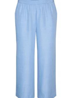 Lockere Hose mit elastischem Bund und Taschen