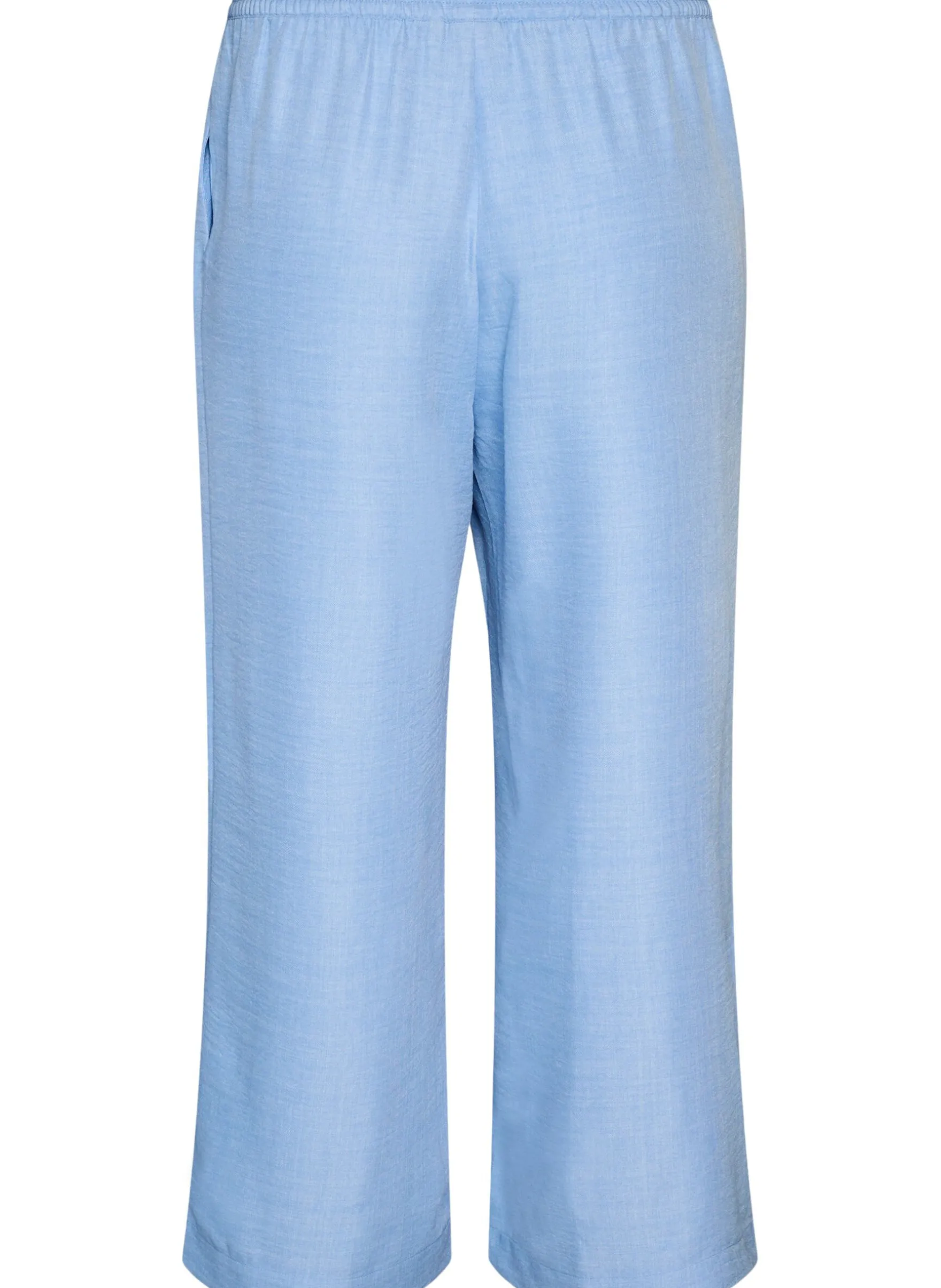 Lockere Hose mit elastischem Bund und Taschen