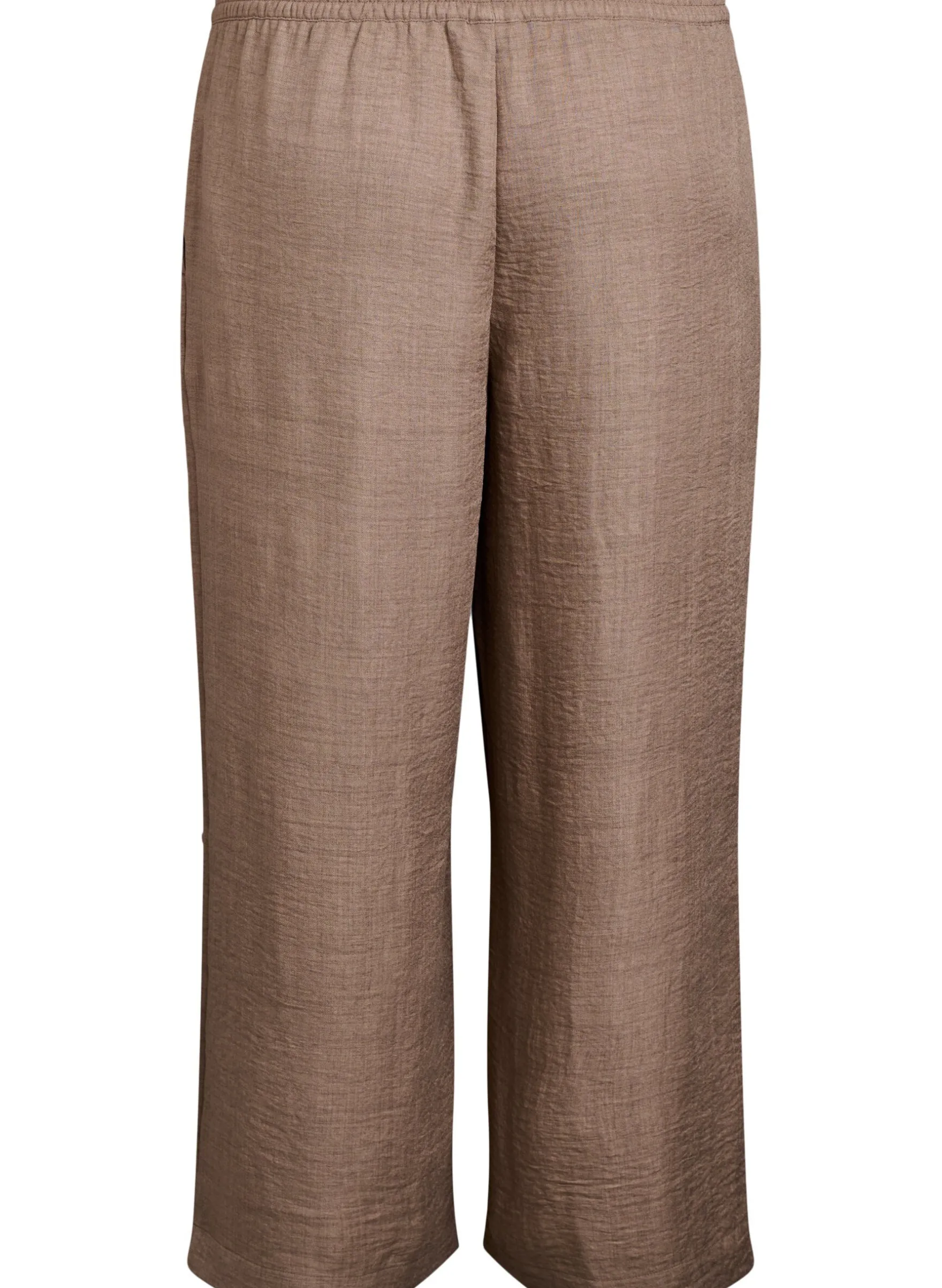 Lockere Hose mit elastischem Bund und Taschen