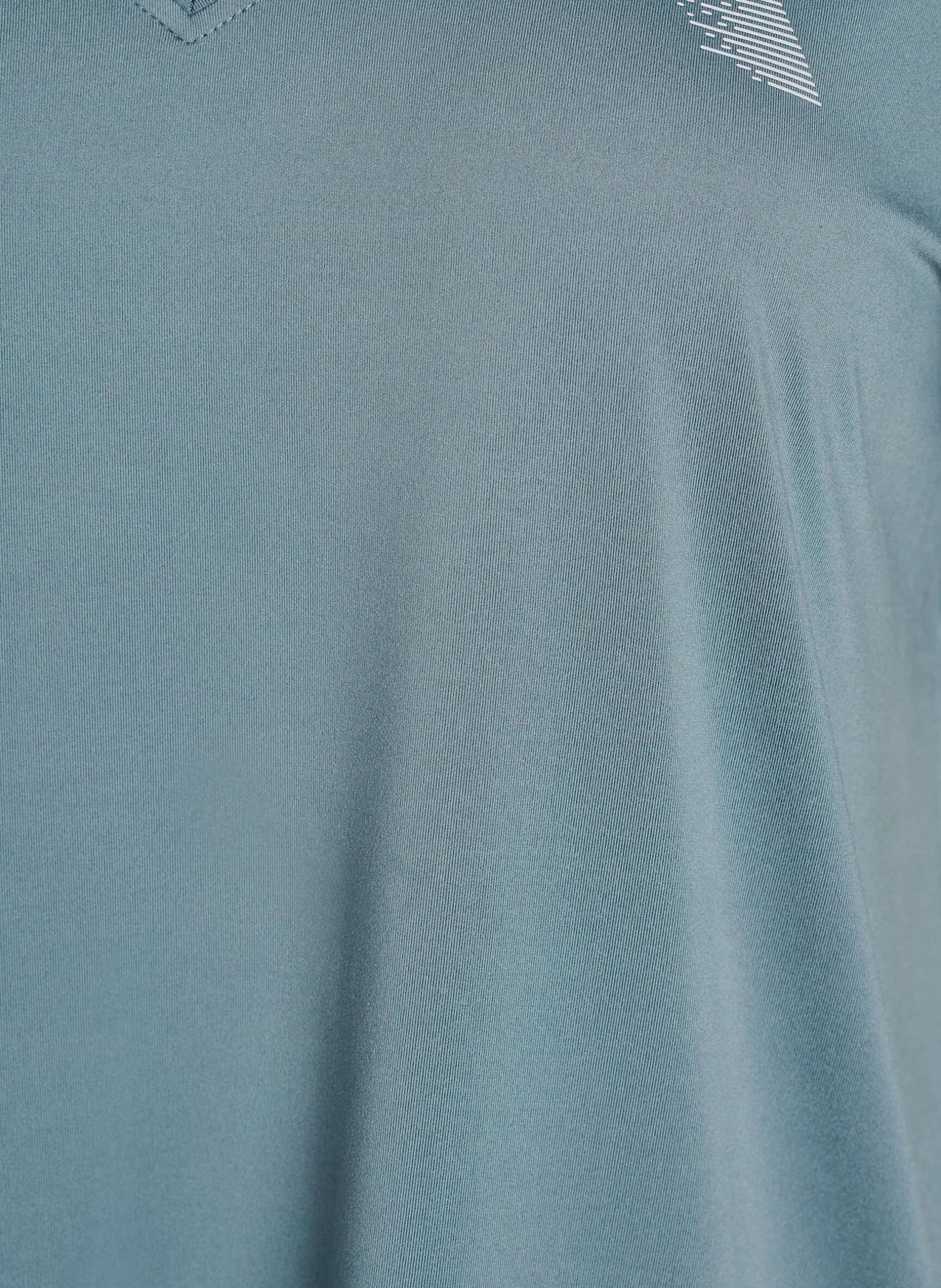 Lockeres Trainings-T-Shirt mit V-Ausschnitt