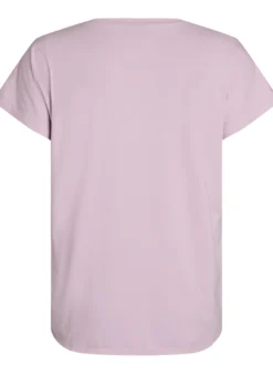 Lockeres Trainings-T-Shirt mit V-Ausschnitt