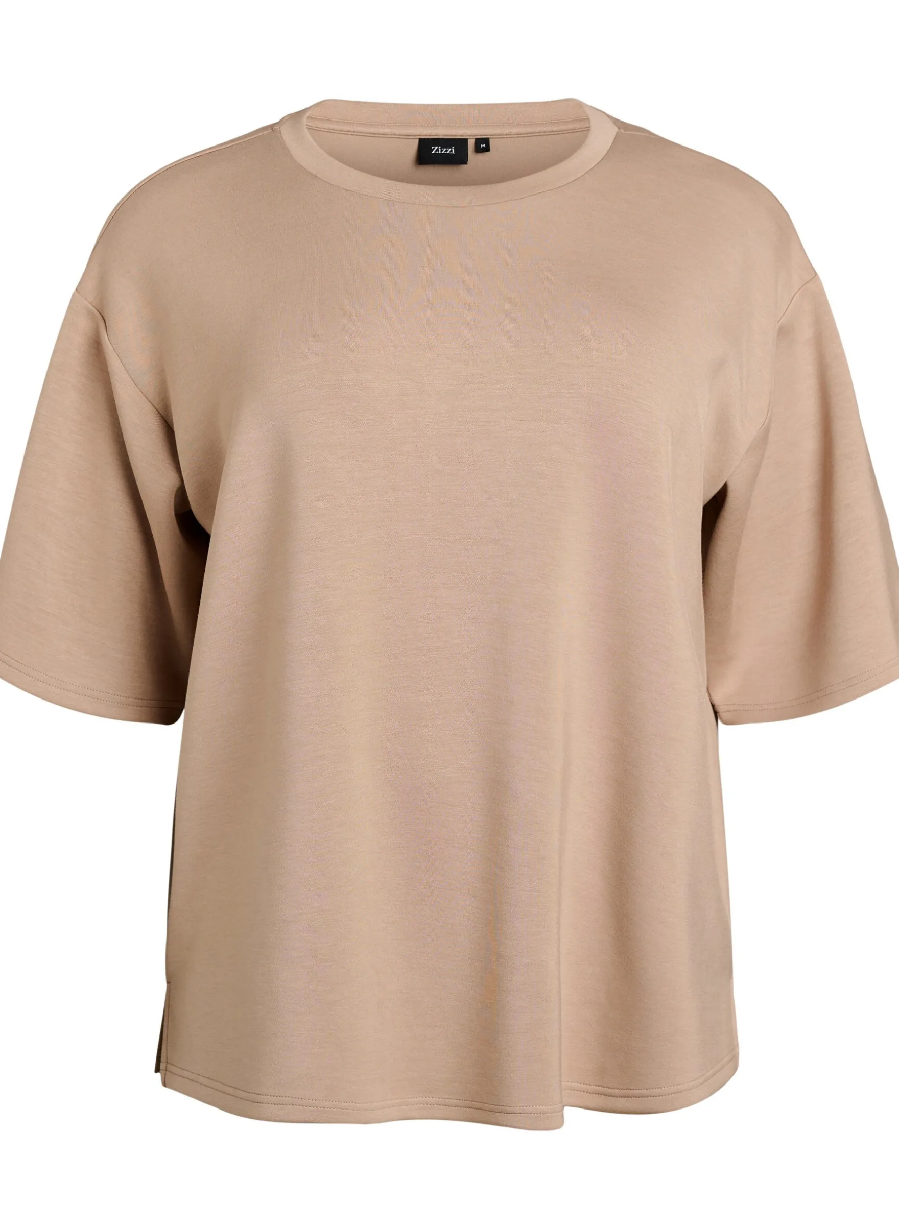 Lockeres T-Shirt mit Halbarm