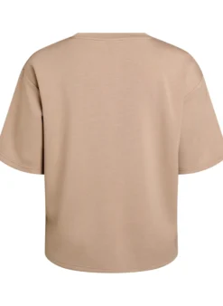 Lockeres T-Shirt mit Halbarm