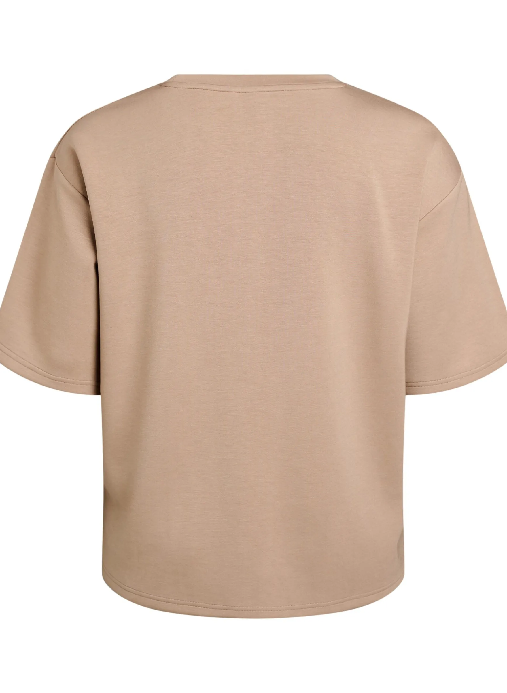 Lockeres T-Shirt mit Halbarm