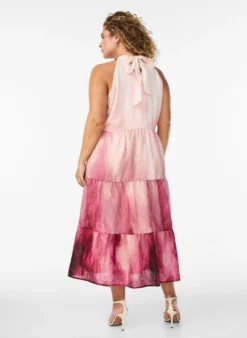 Midi-Neckholderkleid