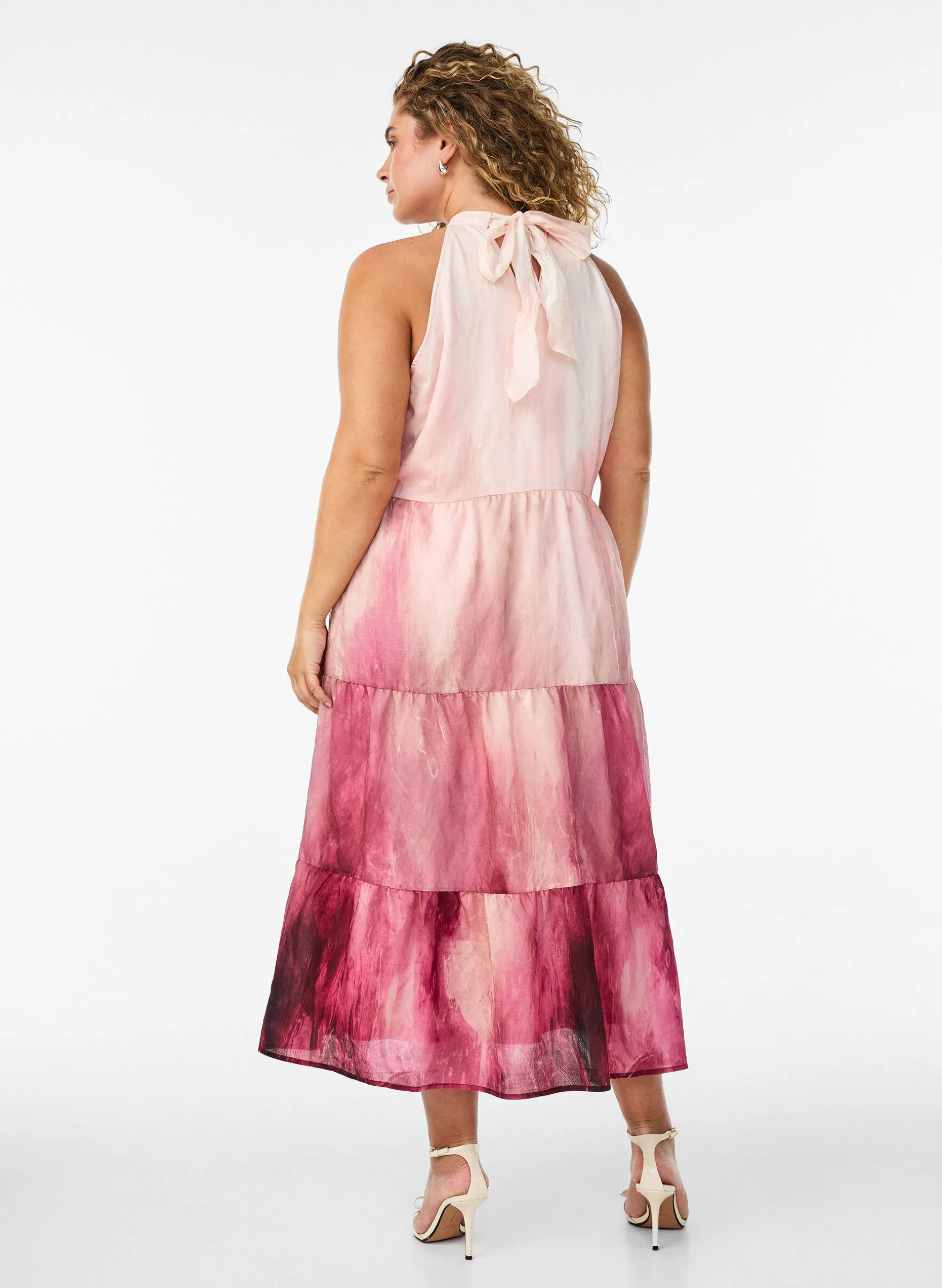Midi-Neckholderkleid