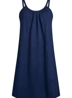 Midi-Trägerkleid aus Bio-Baumwolle
