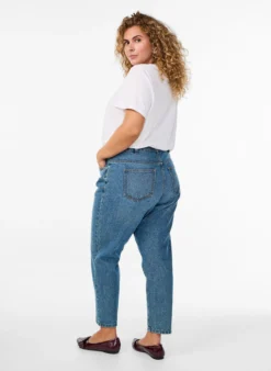 Mille Mom-Fit-Jeans mit hoher Taille