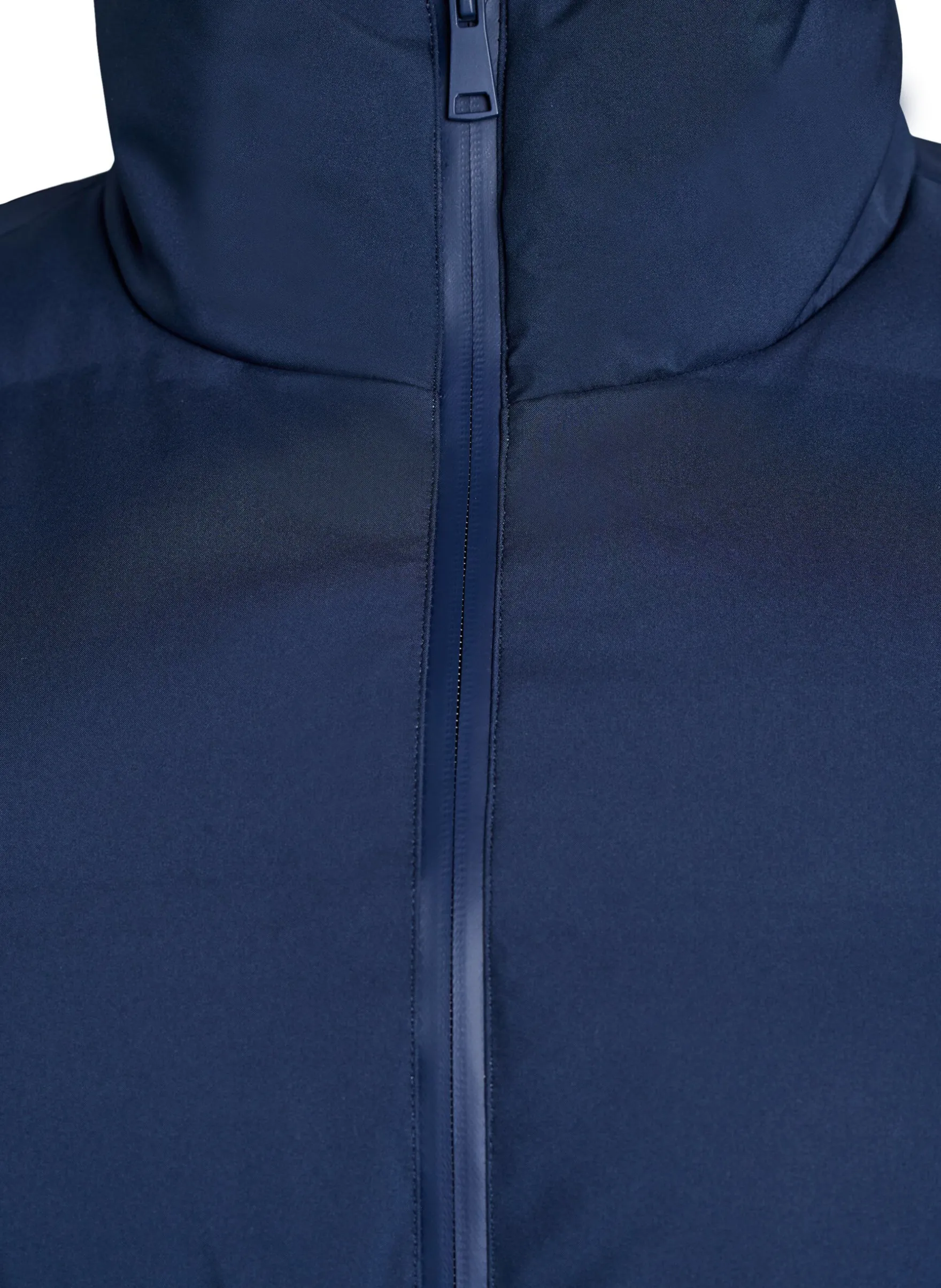 Mittellange Pufferjacke mit verstellbarer Taille