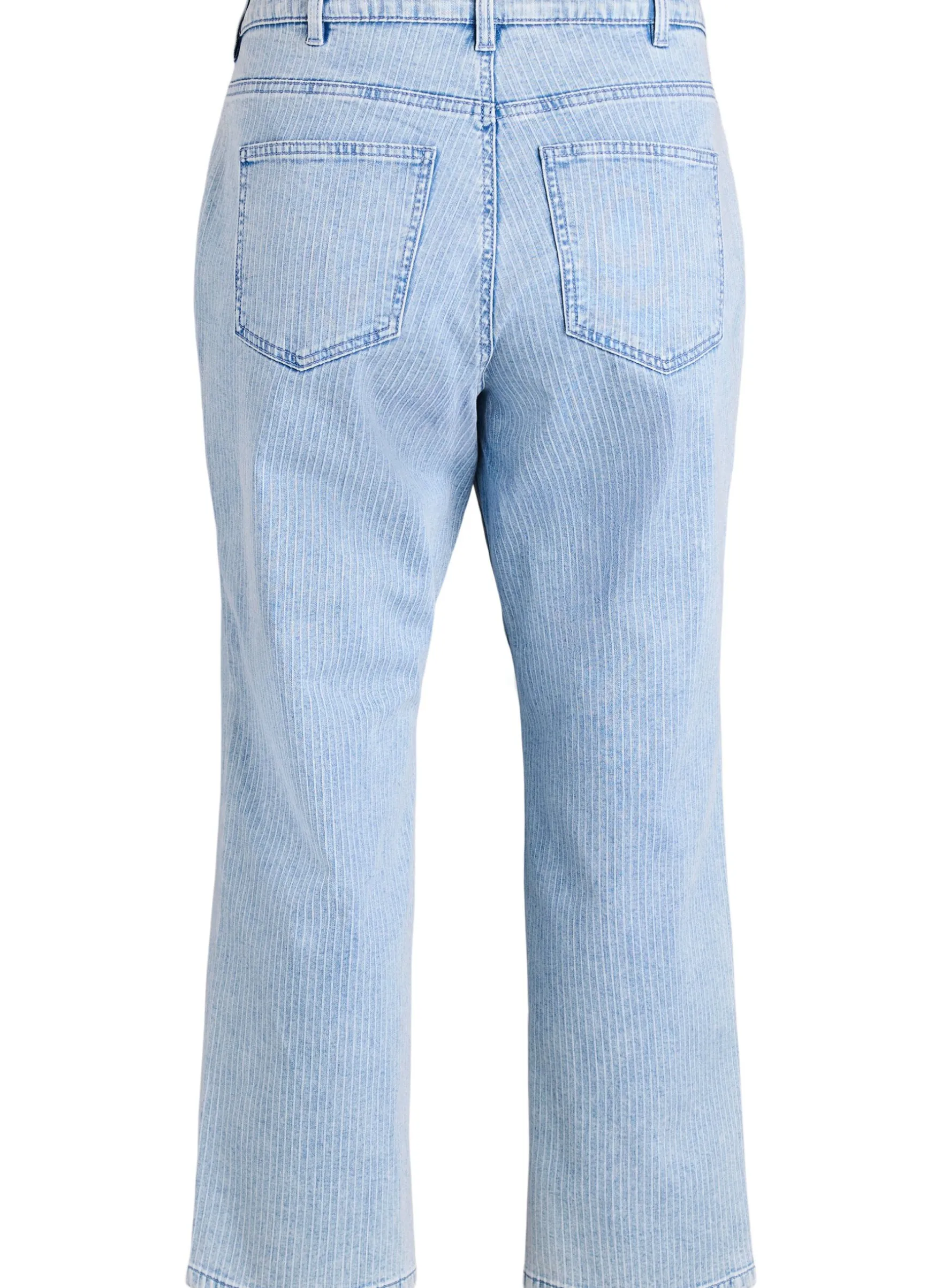 Nadelstreifen-Jeans Kiana mit gerader Passform