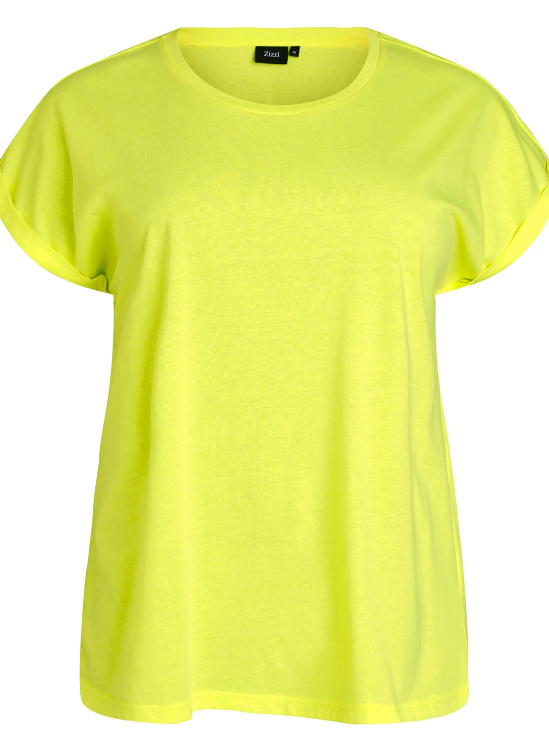 Neonfarbenes T-Shirt aus Baumwolle