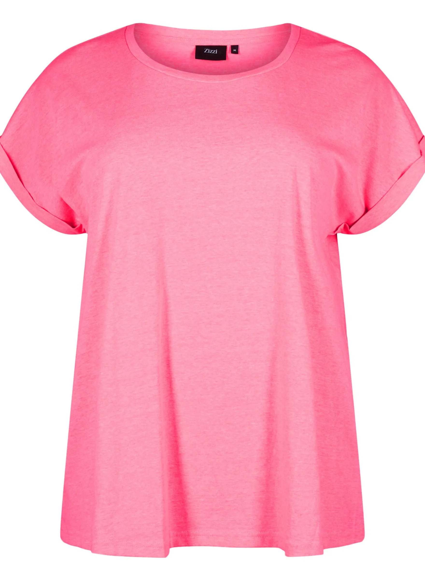 Neonfarbenes T-Shirt aus Baumwolle