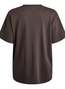 Oversized T-Shirt aus Sweat