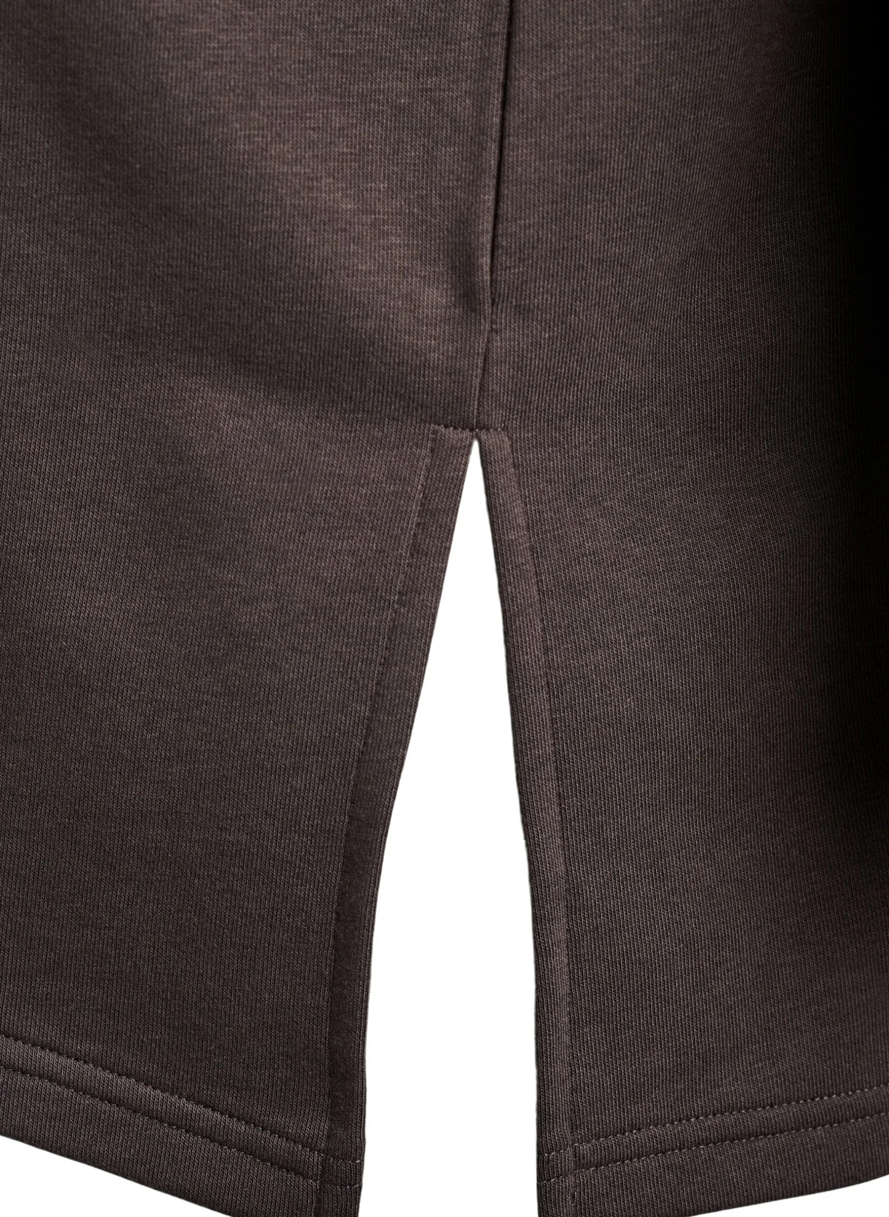 Oversized T-Shirt aus Sweat