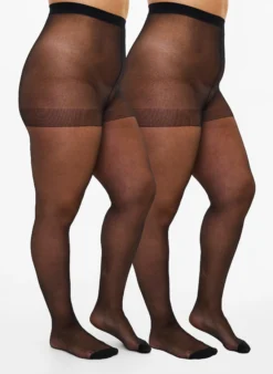 2-pack Strumpfhosen in 20 DEN