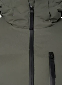 Puffermantel mit Kapuze und Taschen