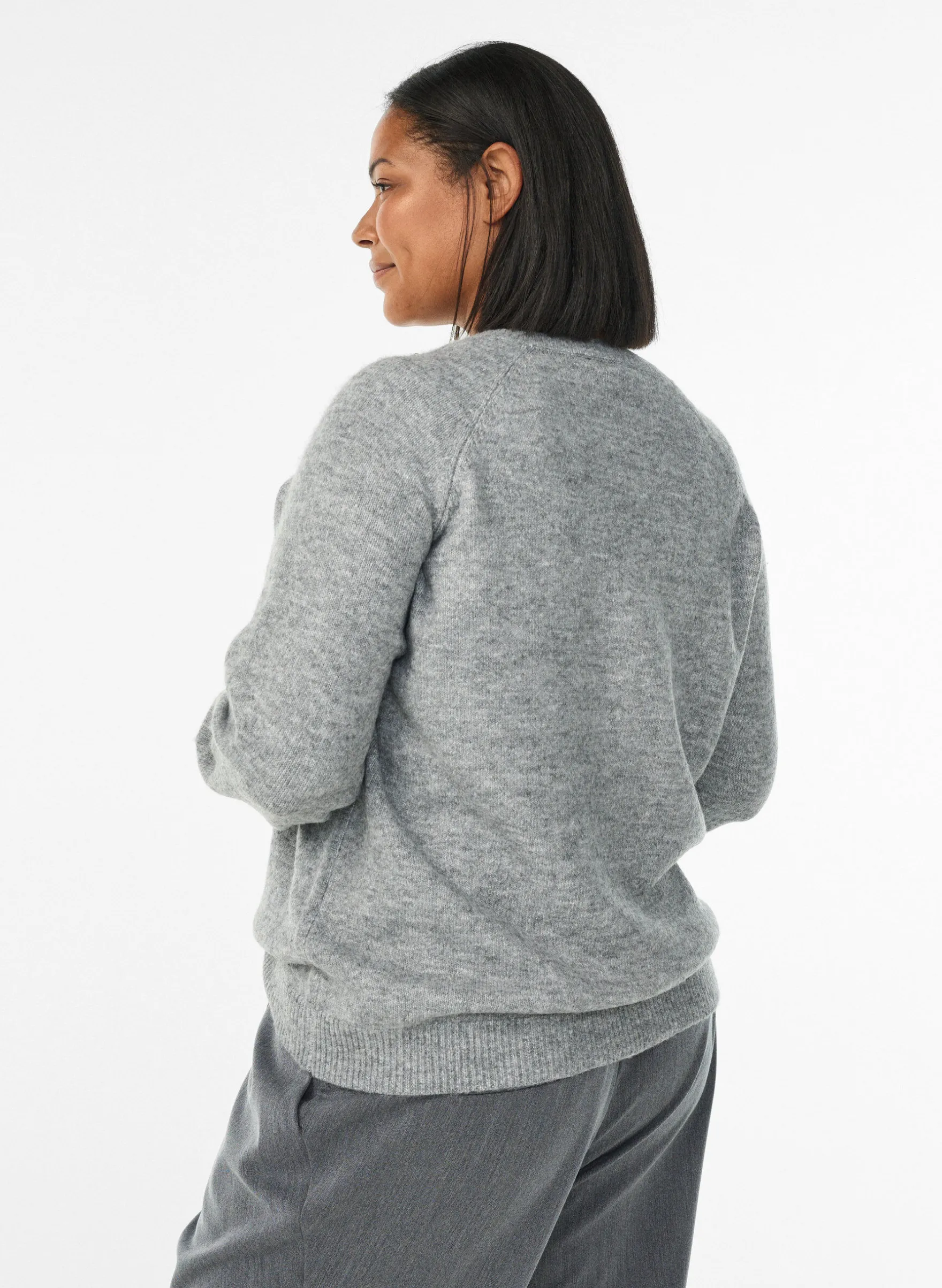 Pullover mit Perlenstickerei