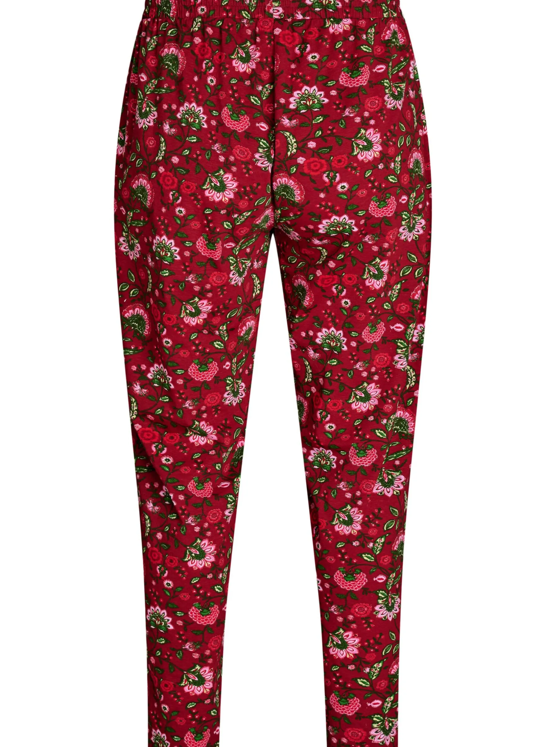 Pyjamahose aus Baumwolle mit Print