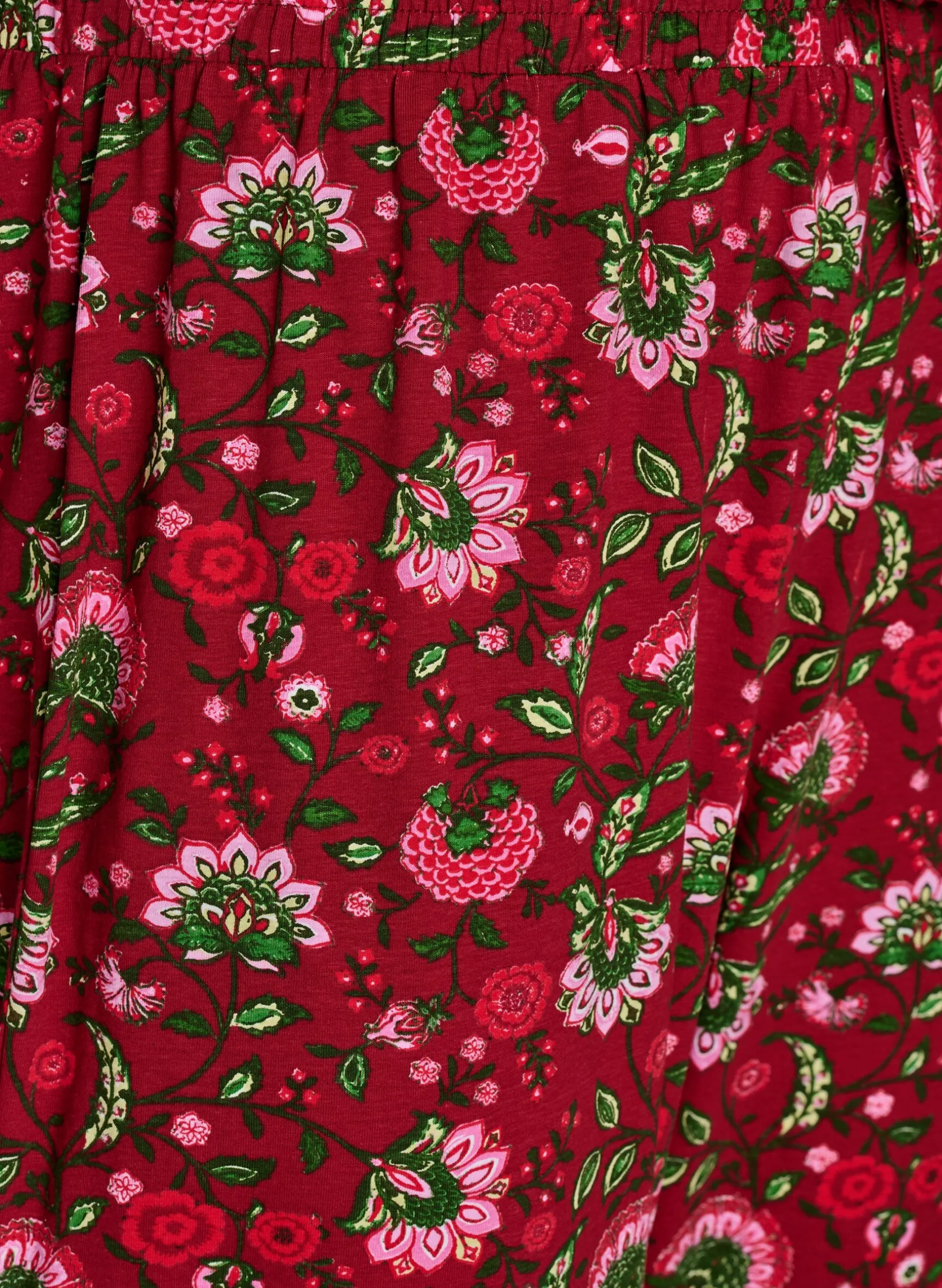 Pyjamahose aus Baumwolle mit Print