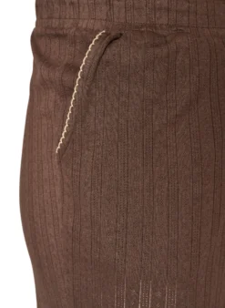 Pyjamahose aus Bio-Baumwolle mit Lochstickerei