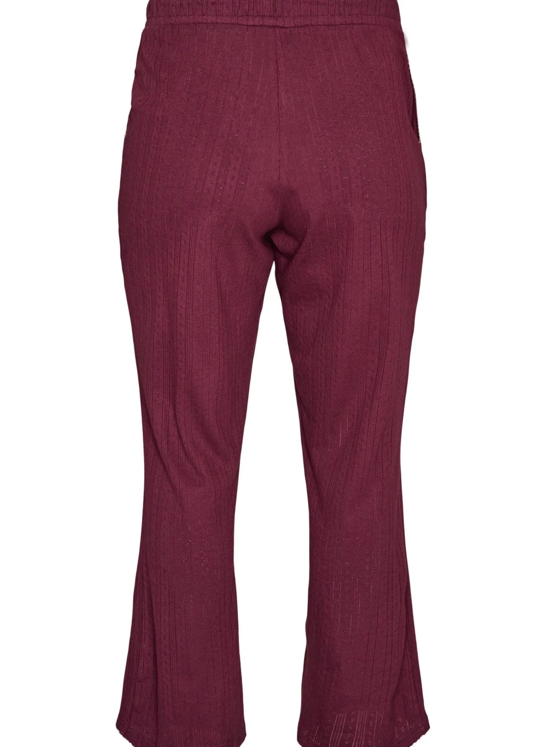 Pyjamahose aus Bio-Baumwolle mit Lochstickerei