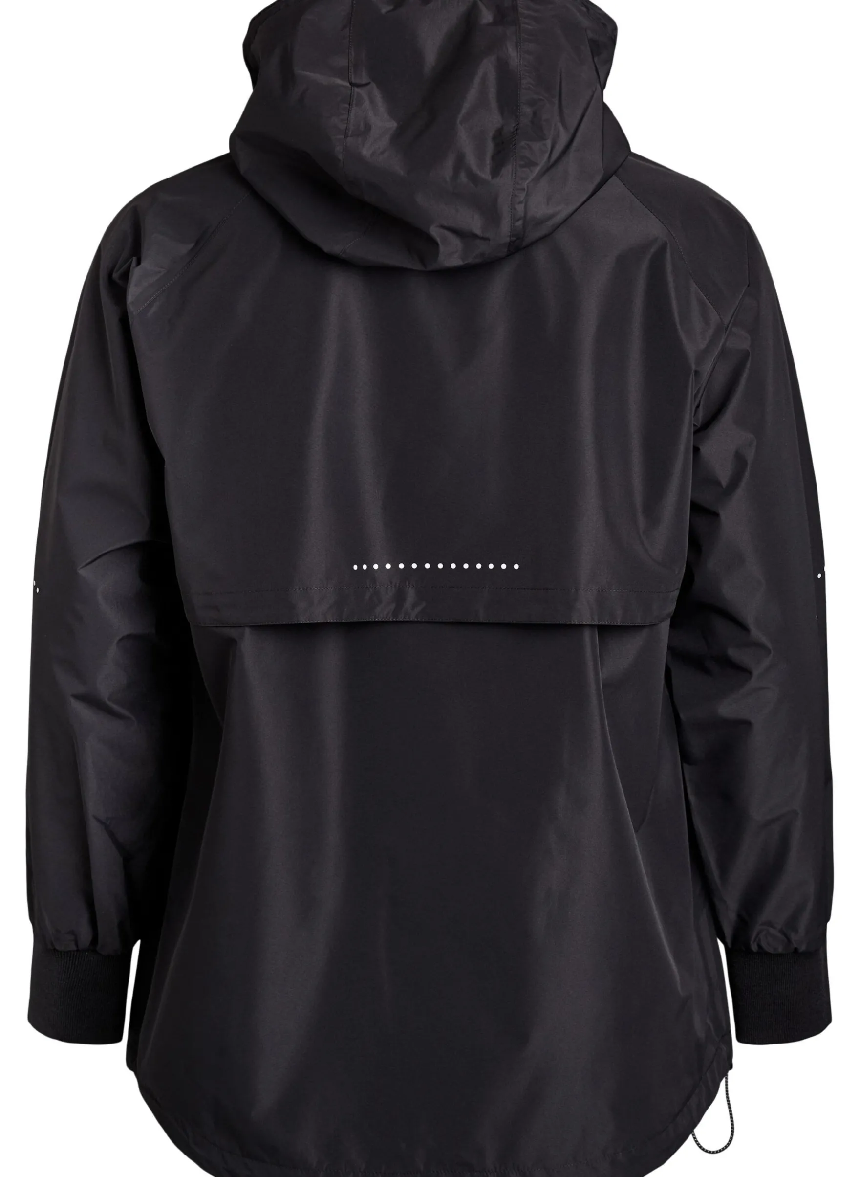 Regenjacke mit reflektierenden Details