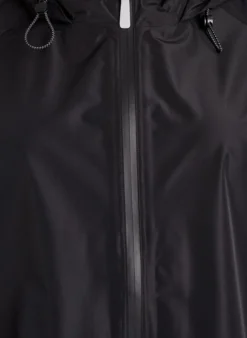 Regenjacke mit reflektierenden Details