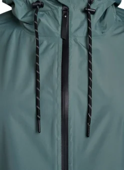 Regenjacke mit Taschen und Kapuze