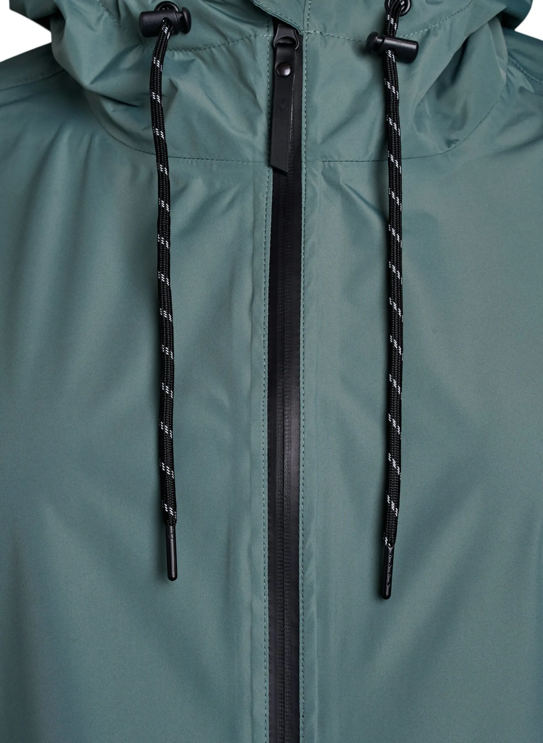 Regenjacke mit Taschen und Kapuze