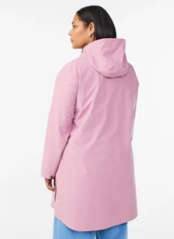 Regenjacke mit Taschen und Kapuze