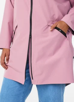 Regenjacke mit Taschen und Kapuze