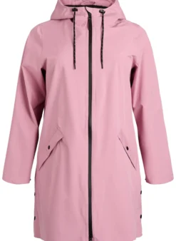 Regenjacke mit Taschen und Kapuze