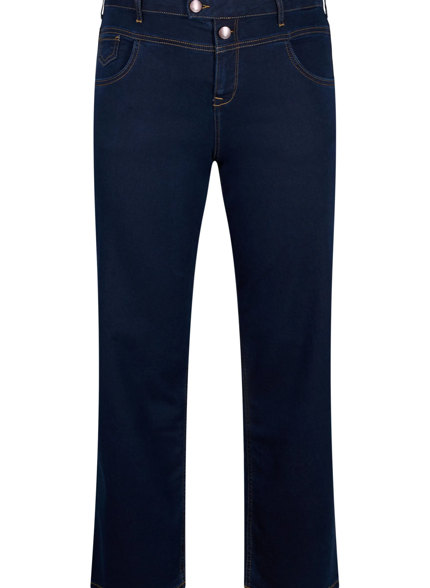 Regular Fit Gemma Jeans mit hoher Taille