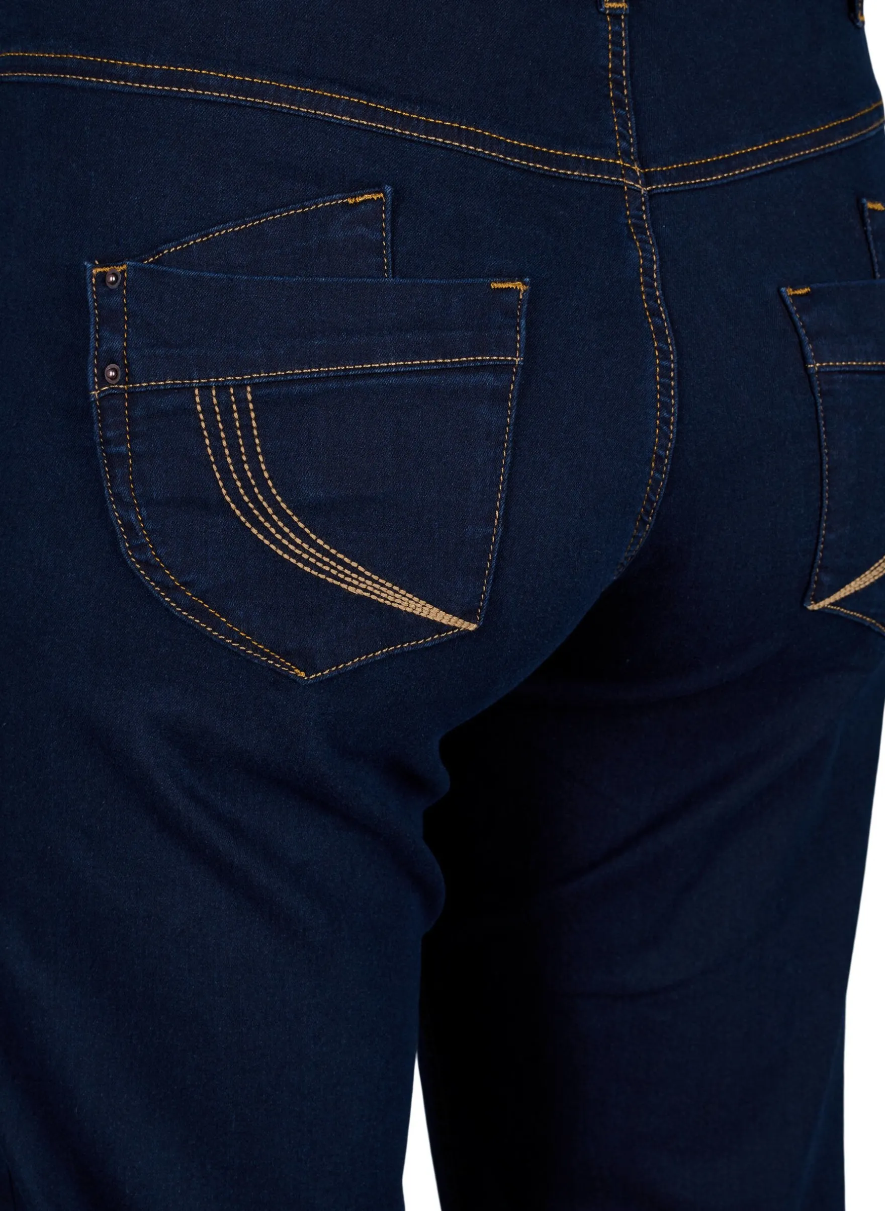 Regular Fit Gemma Jeans mit hoher Taille