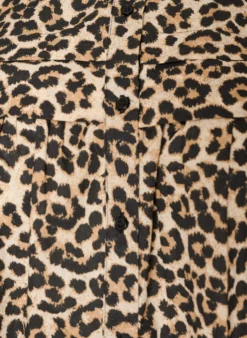 Ärmellose Hemdbluse in A-Linie aus Baumwolle
