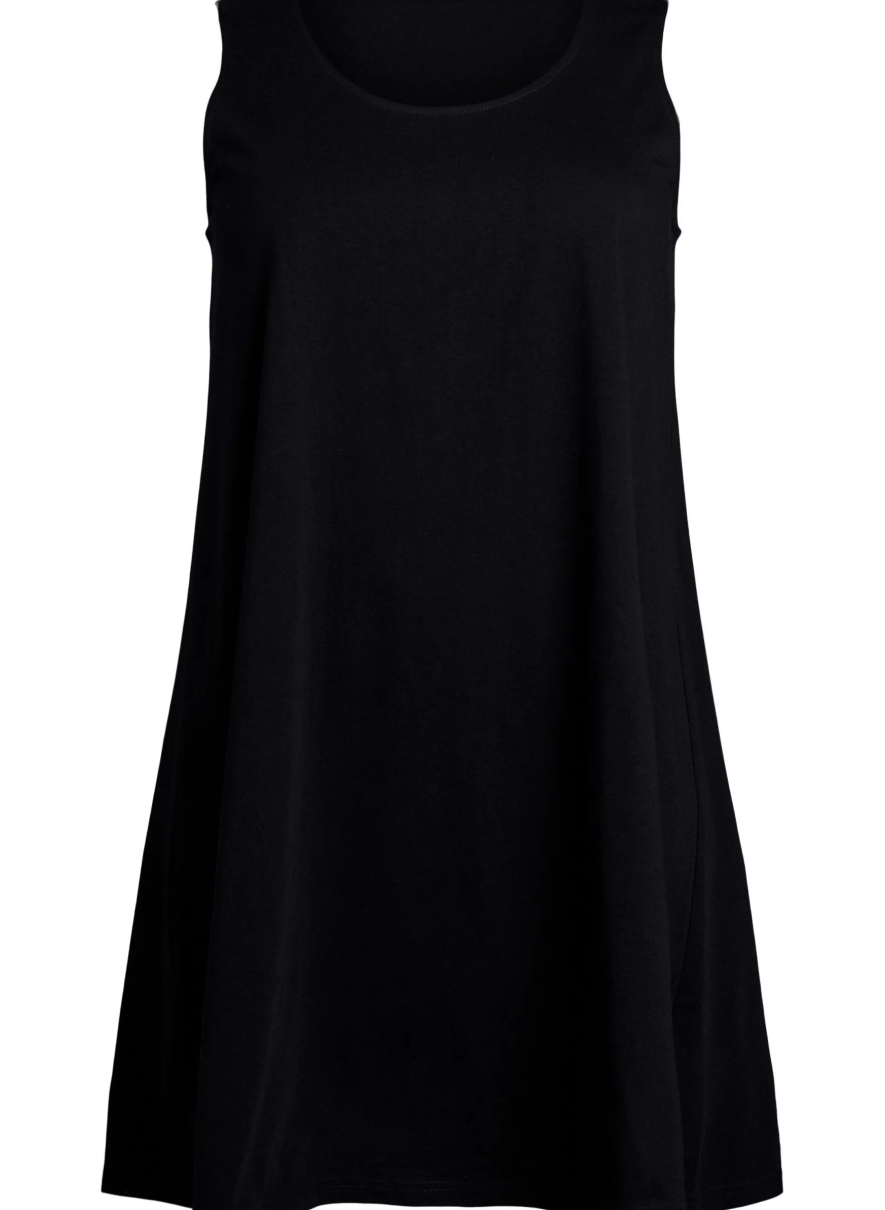 Ärmelloses Kleid in A-Linie