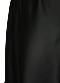 Rock in Satin-Optik mit Spitzen