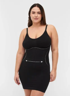 Shapewear Kleid mit breiten Trägern