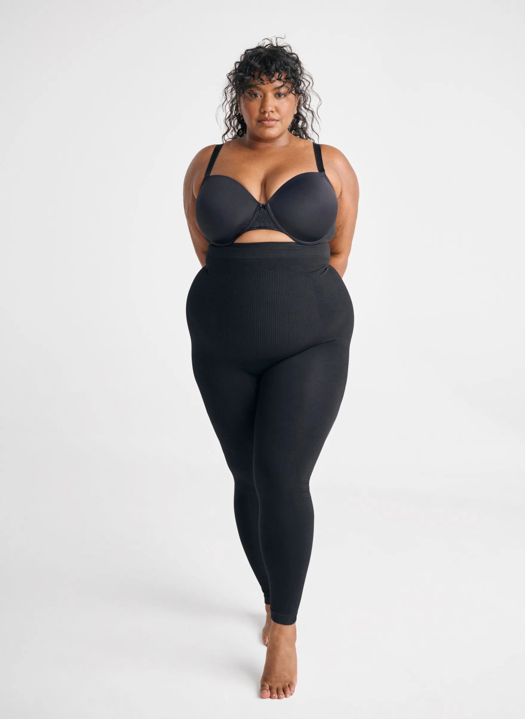 Shapewear-Leggings mit hoher Taille