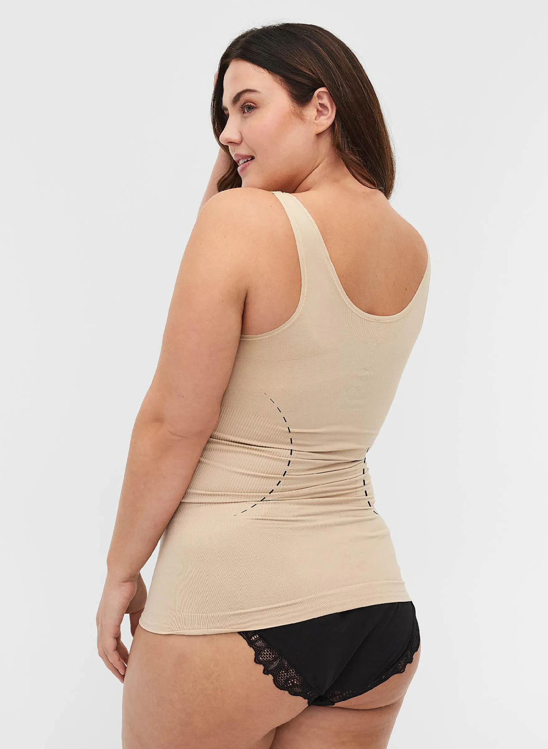 Shapewear Top mit breiten Trägern
