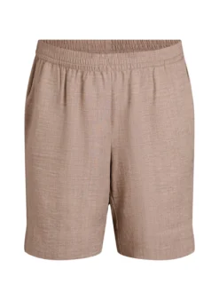 Shorts mit Taschen und hoher Taille