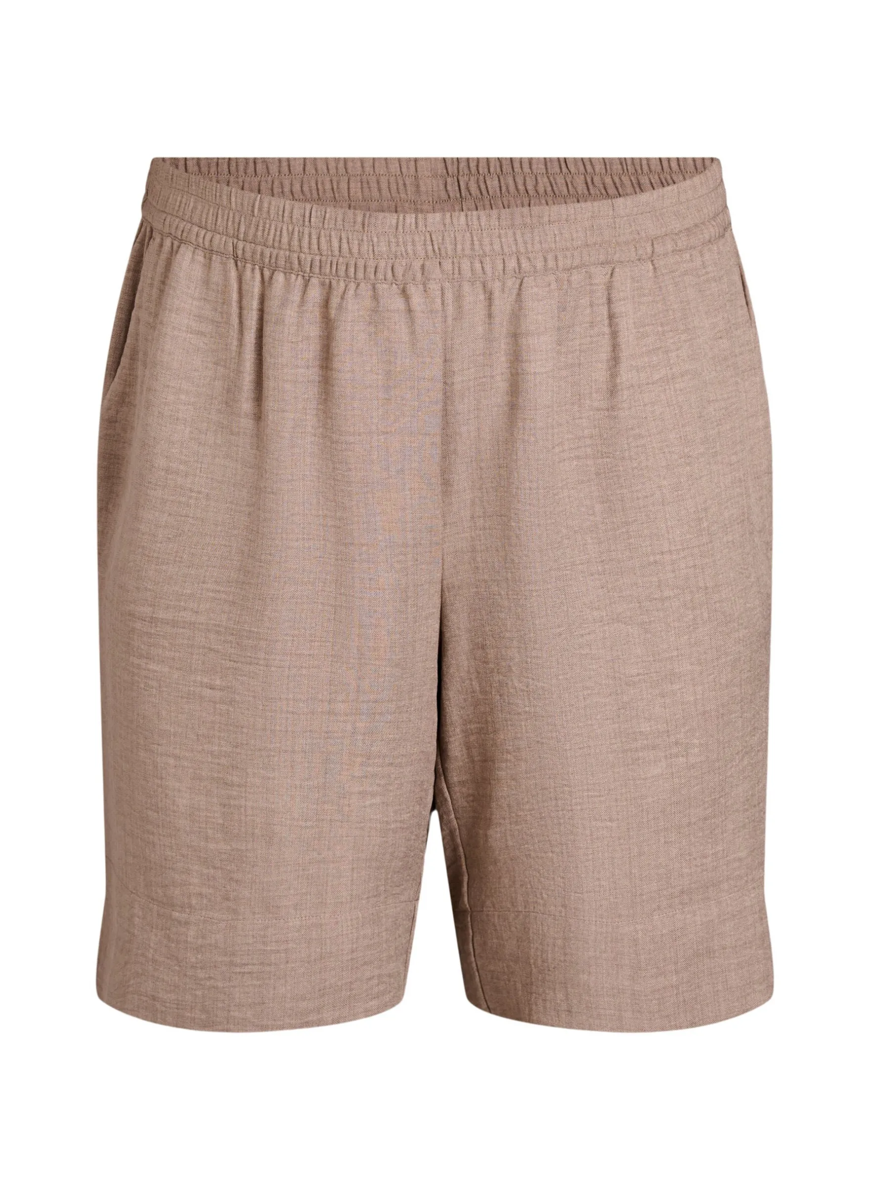 Shorts mit Taschen und hoher Taille