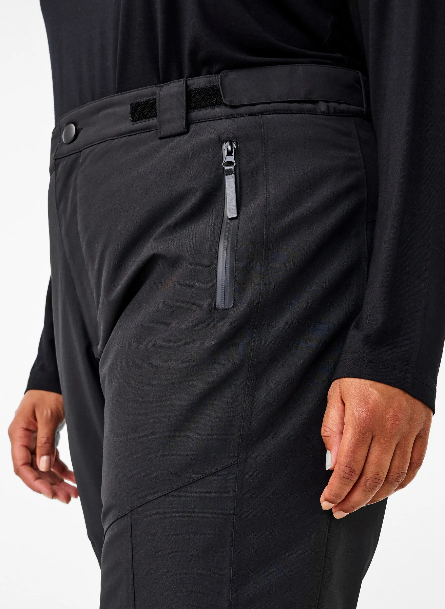 Skihose mit Taschen und verstellbarer Taille