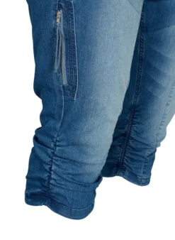 Slim Fit Capri-Jeans mit Taschen