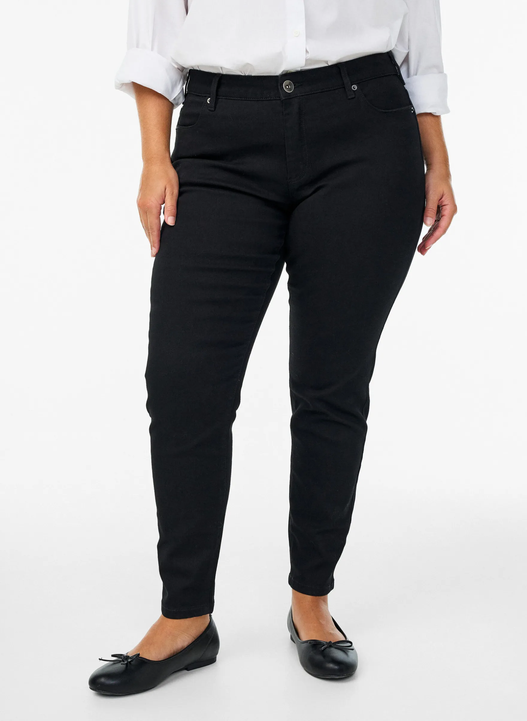 Slim Fit Emily Jeans mit normaler Taille